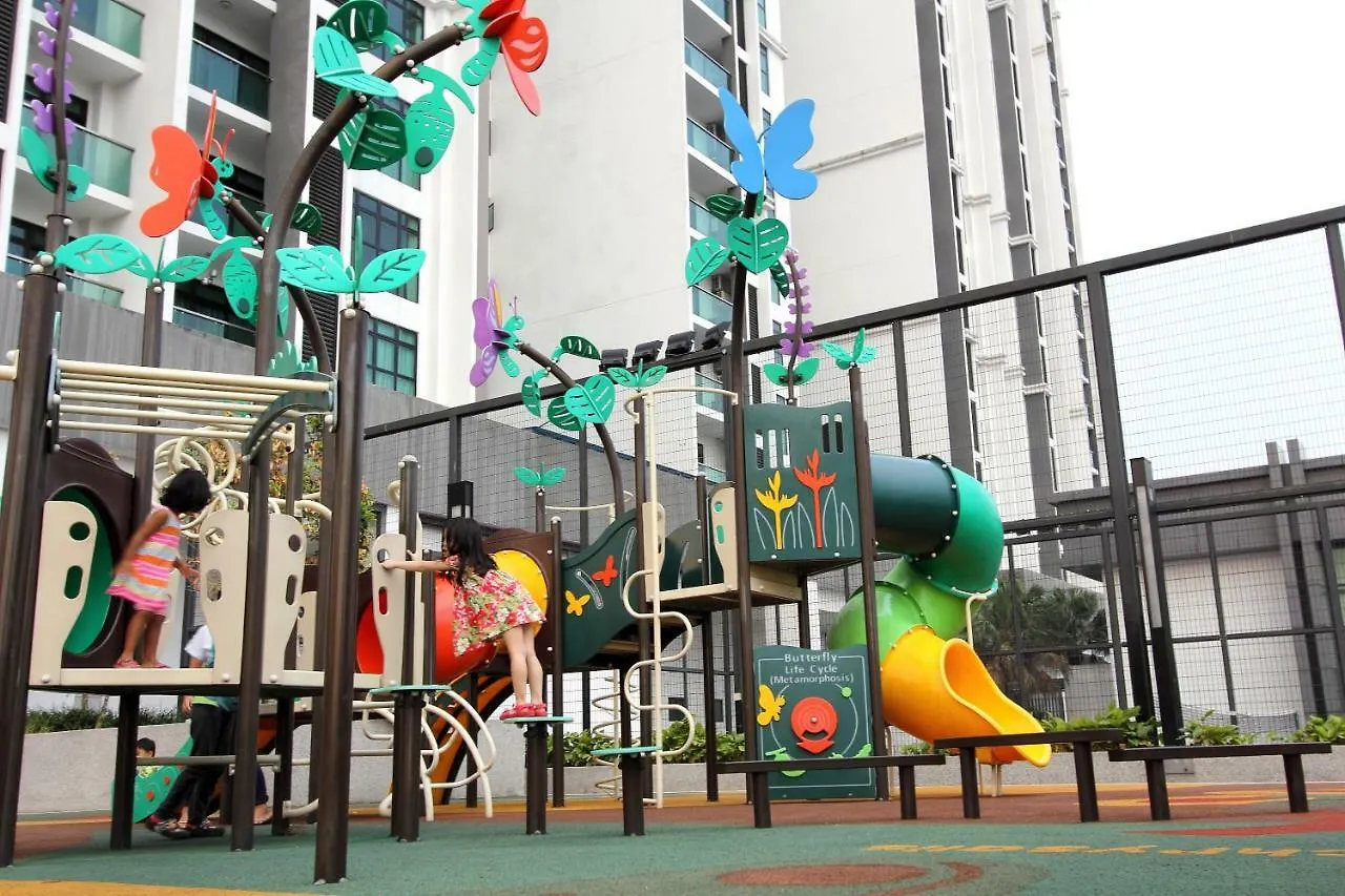 Appartement Sky Loft Kidsland à Johor Bahru